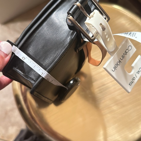 Calvin Klein Emblem CK Logo Women's Casual Fashion Removable Black Belt Bag NWT - Picture 13 of 13